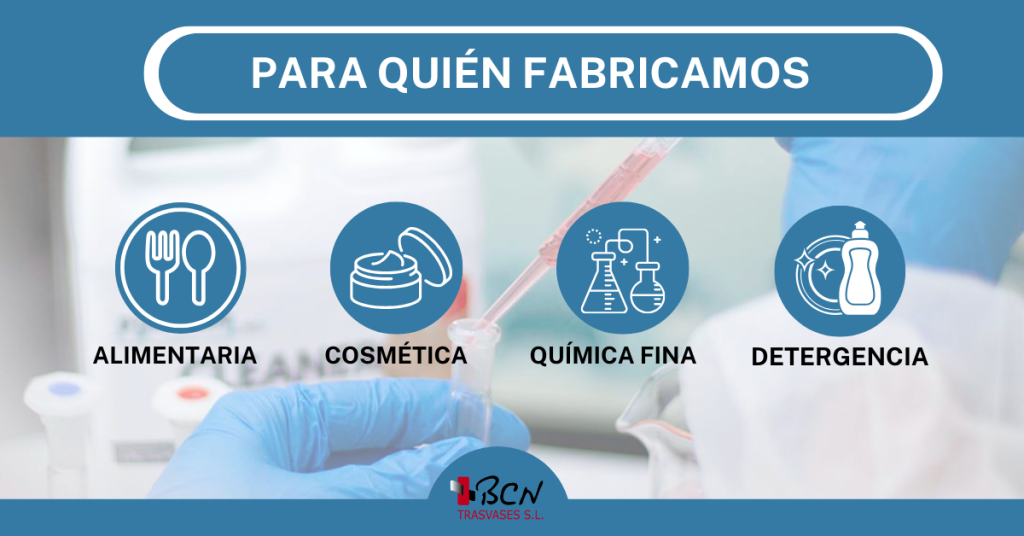 fabricación y envasado de fórmula química